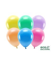 Eco Balloons 26cm metallic, mix (1 pkt / 100 pc.)