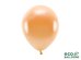 Eco Balloons 26cm metallic, orange (1 pkt / 100 pc.)