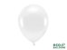 Eco Balloons 26cm metallic, white (1 pkt / 100 pc.)