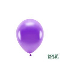 Eco Balloons 26cm metallic, violet (1 pkt / 100 pc.)