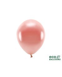 Eco Balloons 26cm metallic, rose gold (1 pkt / 100 pc.)