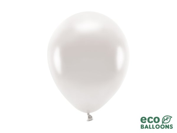 Eco Balloons 26cm metallic, pearl (1 pkt / 100 pc.)
