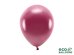 Eco Balloons 26cm metallic, deep red (1 pkt / 100 pc.)