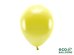 Eco Balloons 26cm metallic, yellow (1 pkt / 100 pc.)
