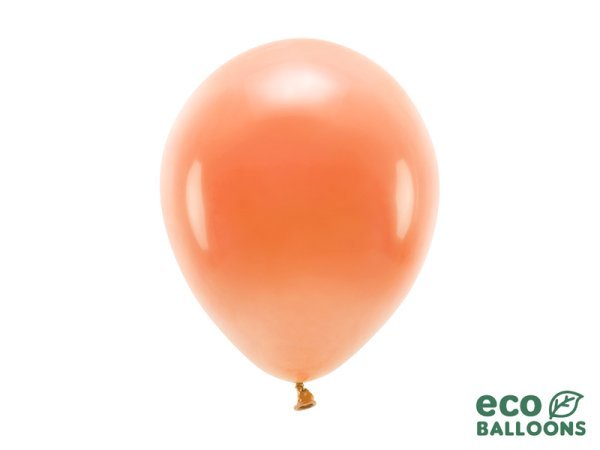 Eco Balloons 26cm pastel, orange (1 pkt / 100 pc.)