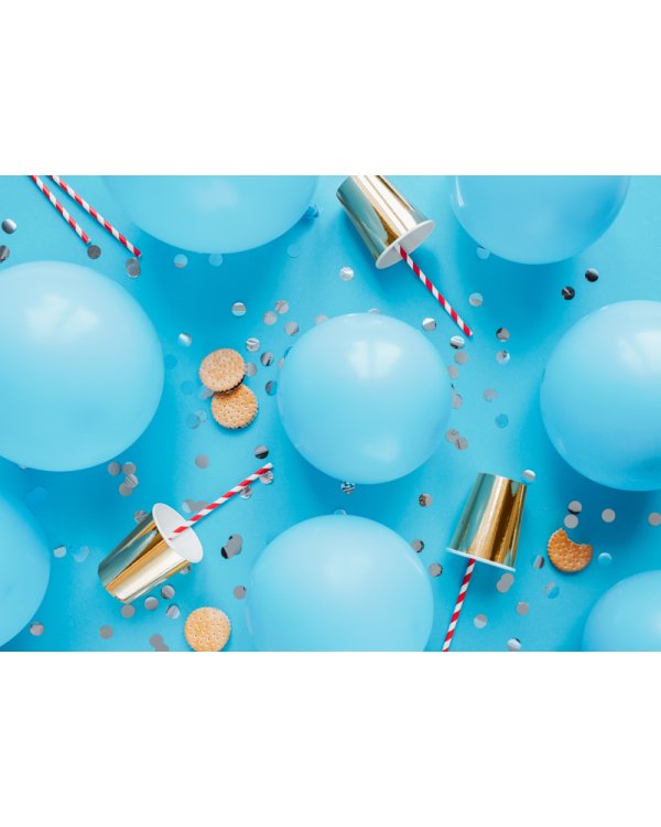 Eco Balloons 26cm pastel, sky-blue (1 pkt / 10 pc.)