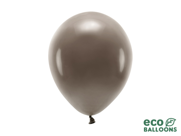 Eco Balloons 26cm pastel, brown (1 pkt / 100 pc.)