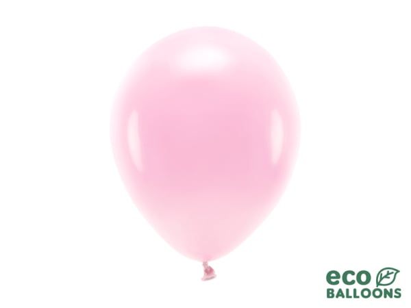 Eco Balloons 26cm pastel, light pink (1 pkt / 10 pc.)