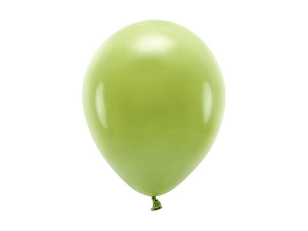 Eco Balloons 26 cm pastel, olive green (1 pkt / 100 pc.)