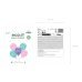 Eco Balloons 26 cm, Happy Birthday, pink (1 pkt / 5 pc.)