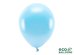 Eco Balloons 30cm metallic, light blue (1 pkt / 10 pc.)
