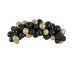 Eco Balloons 30cm metallic, black (1 pkt / 10 pc.)