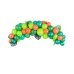 Eco Balloons 30cm metallic, green (1 pkt / 10 pc.)