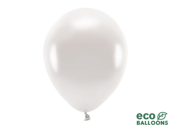 Eco Balloons 30cm metallic, pearl (1 pkt / 100 pc.)