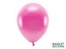 Eco Balloons 30cm metallic, fuchsia (1 pkt / 10 pc.)