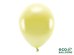 Eco Balloons 30cm metallic, light yellow (1 pkt / 100 pc.)
