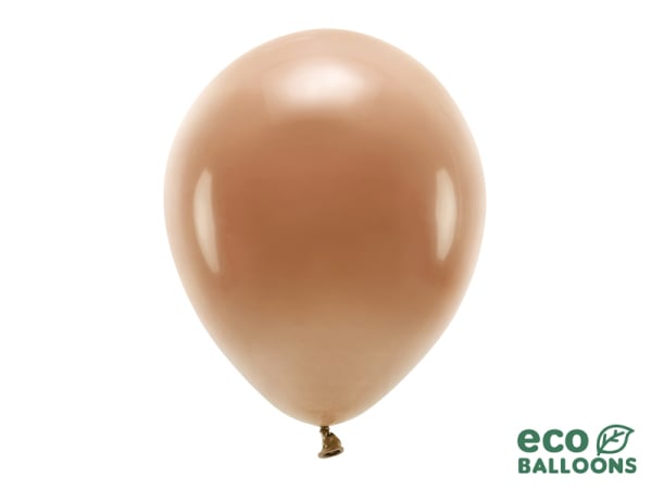 Eco Balloons 30cm pastel, chocolate brown (1 pkt / 100 pc.)