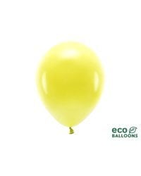 Eco Balloons 30cm pastel, yellow (1 pkt / 100 pc.)