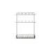 Metal Display Unit with Basket without Filling