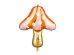 Foil balloon Mushroom, 66x75cm, mix