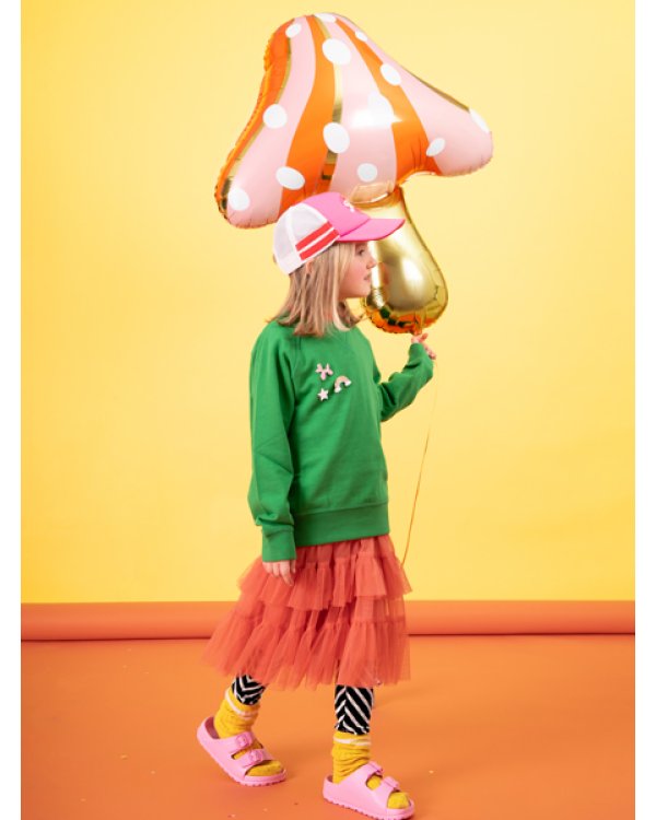 Foil balloon Mushroom, 66x75cm, mix