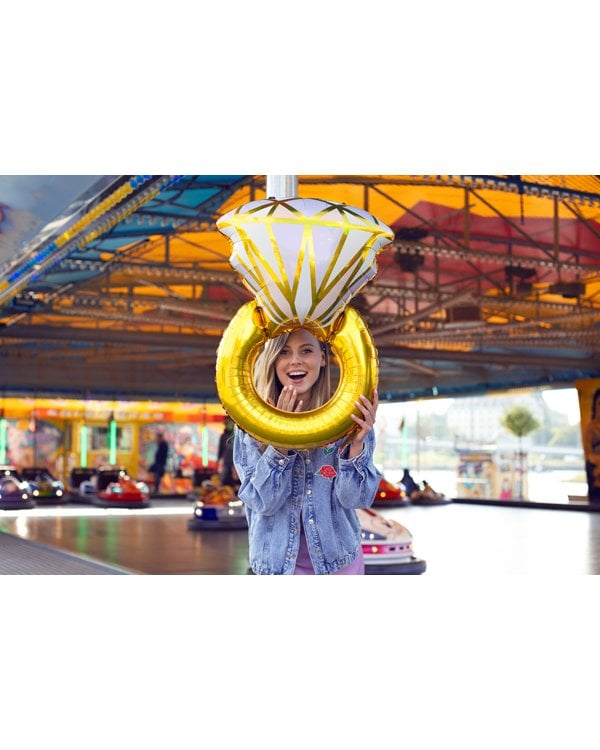 Foil balloon Ring, 60x95cm, mix