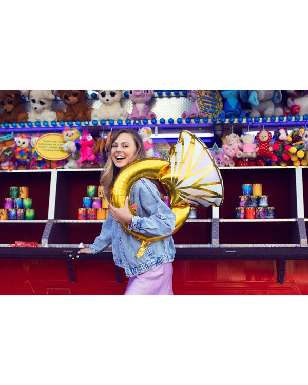 Foil balloon Ring, 60x95cm, mix