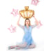 Foil balloon Crown, 52x42cm, mix Foil balloon Crown, 52x42cm, mix