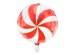 Foil balloon Candy, 35cm, red