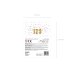 Foil Balloon Number ''0'', 35cm, gold