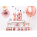 Foil Balloon Number ''1'', 35cm, rose gold