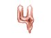 Foil Balloon Number ''4'', 35cm, rose gold