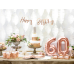 Foil Balloon Number ''6'', 35cm, rose gold