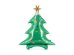 Standing foil balloon Christmas tree, 78x94cm, mix