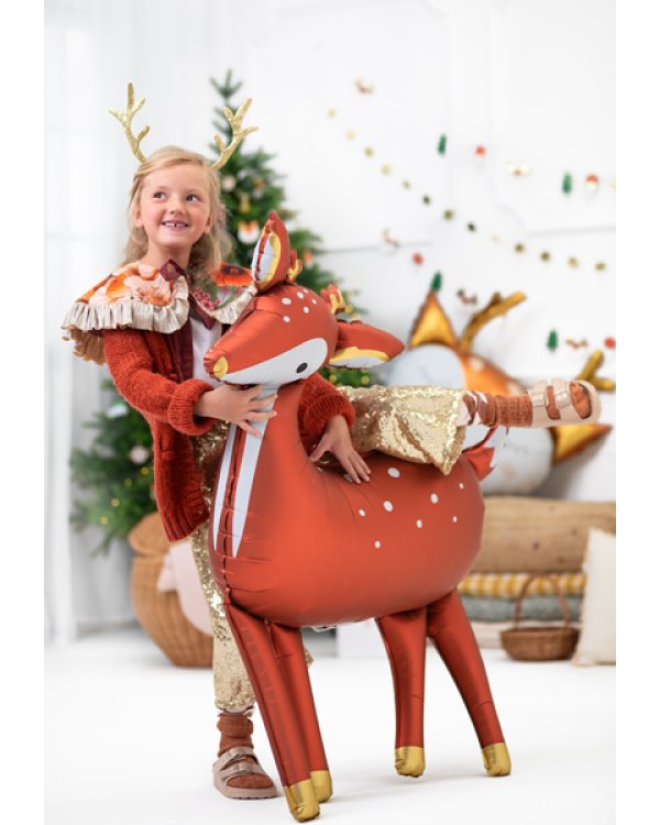 Foil balloon Deer, 80x105cm, mix
