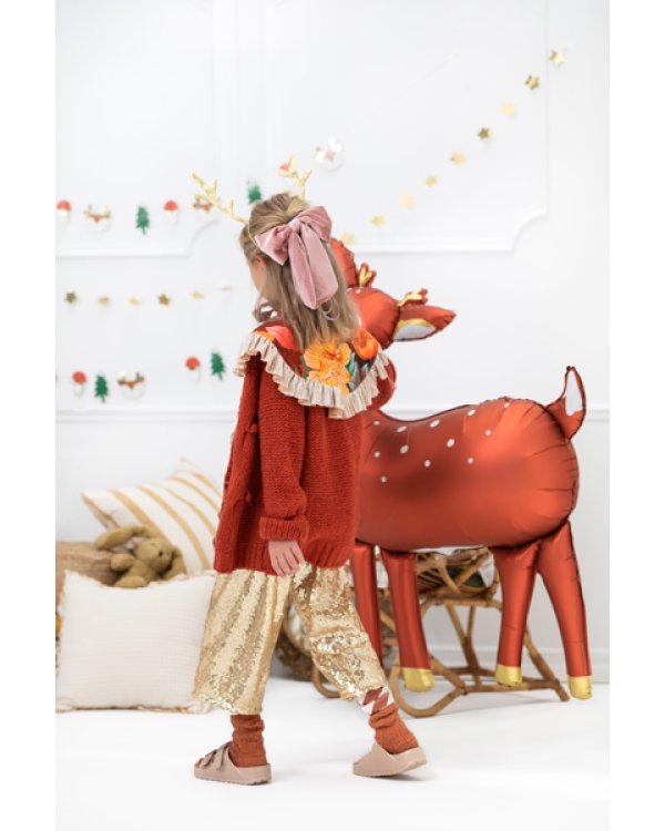 Foil balloon Deer, 80x105cm, mix