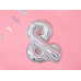 Foil Balloon &, 35cm, holographic