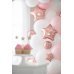 Foil balloons Stars, 22cm, rose gold (1 pkt / 25 pc.) Foil balloons Stars, 22cm, rose gold (1 pkt / 25 pc.)