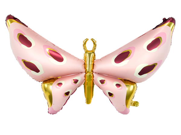 Foil balloons Butterfly, 120x87 cm, mix Foil balloons Butterfly, 120x87 cm, mix