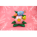 Standing foil balloon Flowers,100x116 cm, mix Standing foil balloon Flowers,100x116 cm, mix