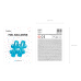 Foil Balloon #, 35cm, blue