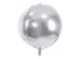 Foil Balloon Ball, 40cm, silver