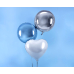 Foil Balloon Ball, 40cm, silver