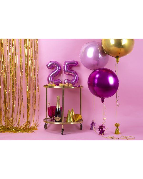 Foil Balloon Ball, 40cm, gold