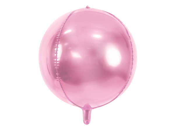 Foil Balloon Ball, 40cm, light pink