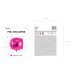 Foil Balloon Cubic, 35x35x35cm, dark pink