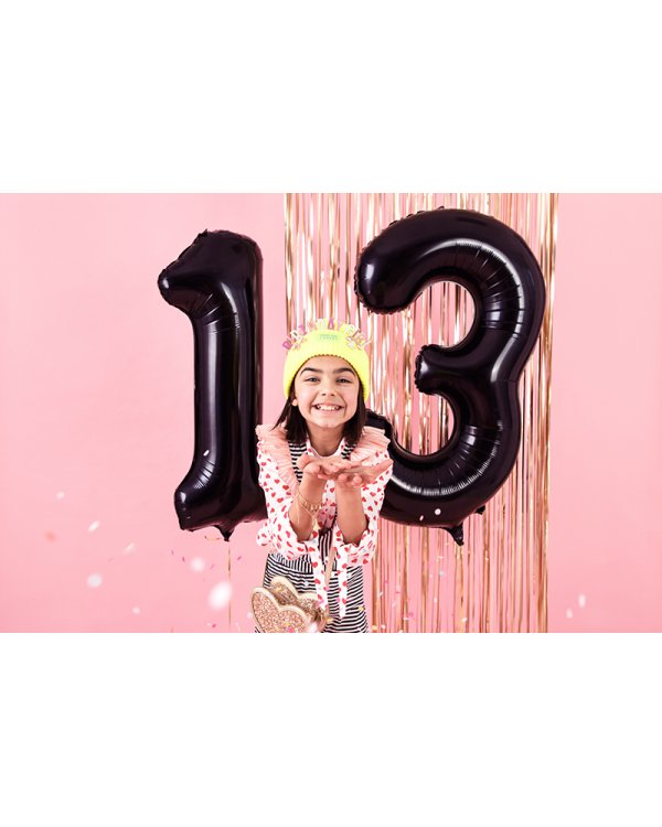 Foil Balloon Number ''1'', 86cm, black