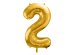 Foil Balloon Number ''2'', 86cm, gold