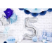 Foil Balloon Number ''5'', 86cm, silver