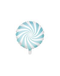 Foil Balloon Candy, 35cm, light blue